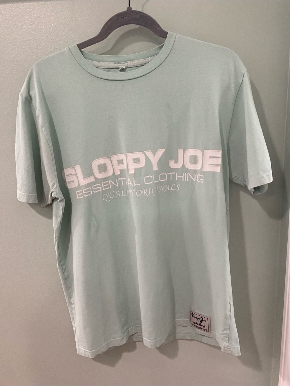 Sloppy Joe Mint Green Graphic Tee